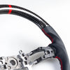 Honda Civic Carbon Flat Bottom Leather Steering Wheel (2022-2024)