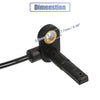 Jeep Compass Front Right ABS Wheel Speed Sensor (2007-2015)