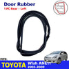 Door Rubber Seal Weatherstrip Rear Left Fits Toyota Wish ANE11 4D 2003-09 D03