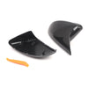 VW Golf MK7 Horn Carbon Style Side Mirror Caps Covers (2014–2019)