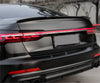 Audi A6 C8 Sedan 4-Door ABS Rear Glossy Black Spoiler Wing (2019-2023)