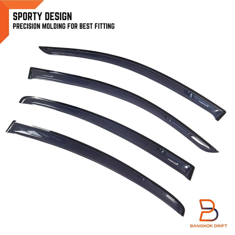 Mazda 3 BK Sedan Weather Shield Window Visor Rain Guard (2003-2009)