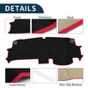 Honda STEPWGN AIR SPADA 2022-2023 Protector Black Red Dashboard Cover Mat