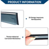 Hyundai Tucson Side Window Vent Visors Car Window Deflectors (2010-2015)