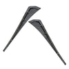Carbon Fiber Style Car Side Fender Vent Air Wing Cover Trim