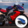 Rectangular with Hole Aluminum Alloy Motorcycle Hanging Hook 1 Set