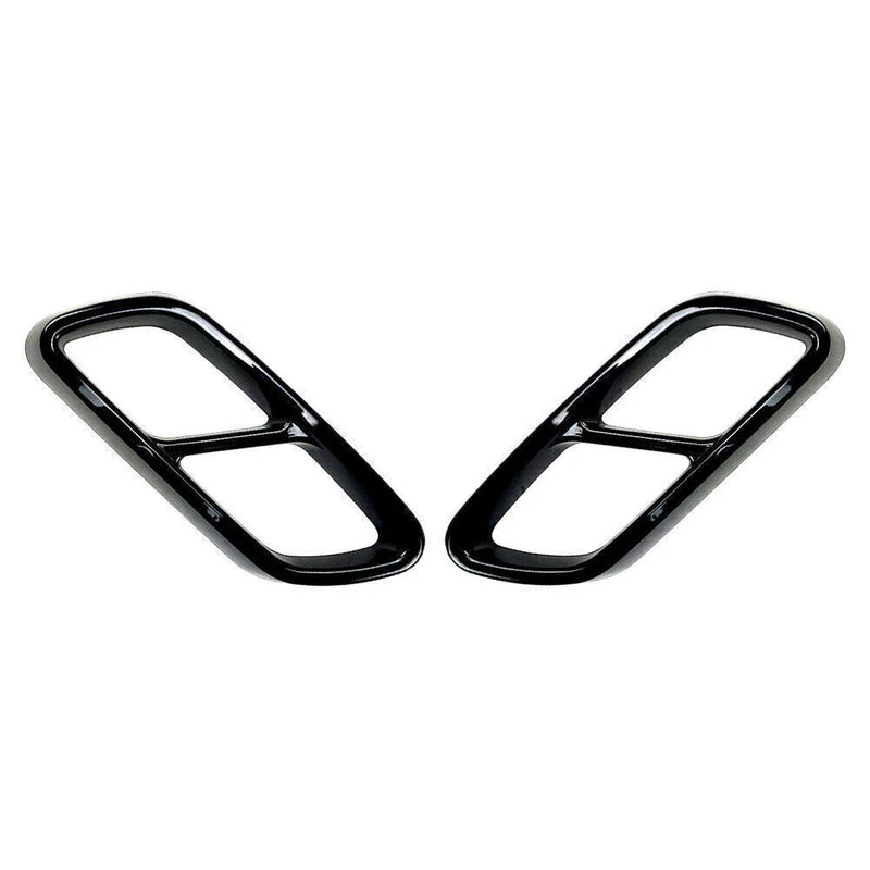 Mercedes Benz C-Class ABS Rear Exhaust Muffler Tail Pipe Covers (2022-2023)