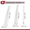 Lexus LX 6 Pcs Chrome Silver Door Pillar Window Trim (1998-2007)