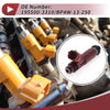 Mazda Miata 1.8 (2000-2001) 1 Pc Wine Red Fuel Injector