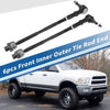 Dodge Ram 1500 2 x Front Outer Tie Rod End Links Kit (2006-2008)