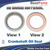 Ford F-250 F-350 F-450 F-550 Engine Crankshaft Seal Front