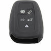 Range Rover Sport Smart Key Case Black 5BTN Silicone Shell Cover fit