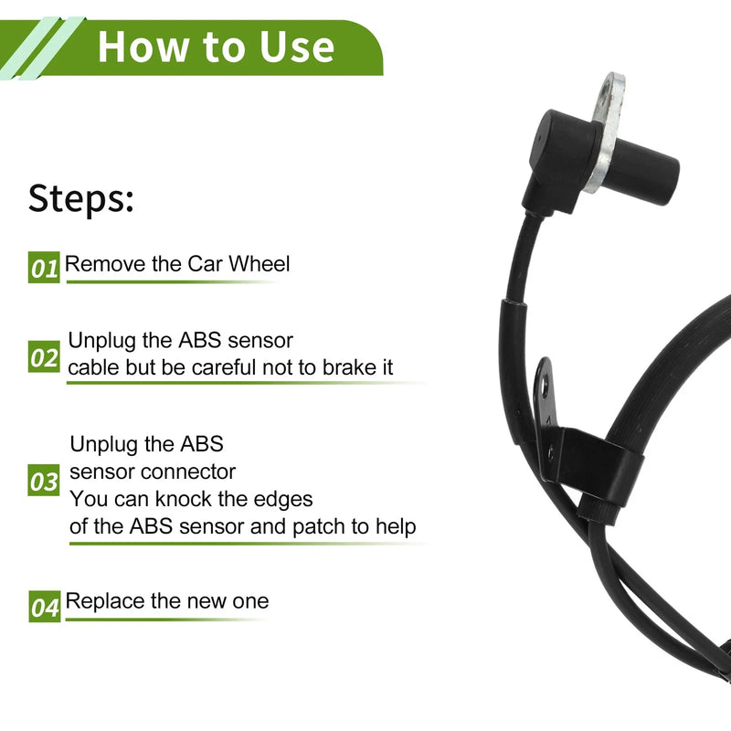 Nissan Altima ABS Wheel Speed Sensor (2002-2006)