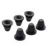 Harley Touring Road Electra Glide 6 x Rubber Side Cover Grommets (2008-2024)
