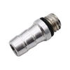 Valve Cover Polished Aluminum Finned Oval Air PCV Breather Combo