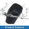 Toyota Camry (2018-2024) Black Blue Faux Leather Car Gear Shift Knob Cover