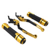 Kawasaki Z900RS Gold Extendable Brake Clutch Levers & Handlebar Grips