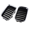 BMW E36 318i 325i M3 Chrome Front Kidney Grill Pair (1992-1996)