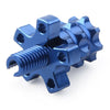 Motorcycle Dirt Bike Blue M8 8MM Clutch Brake Lever Cable Adjuster Screw