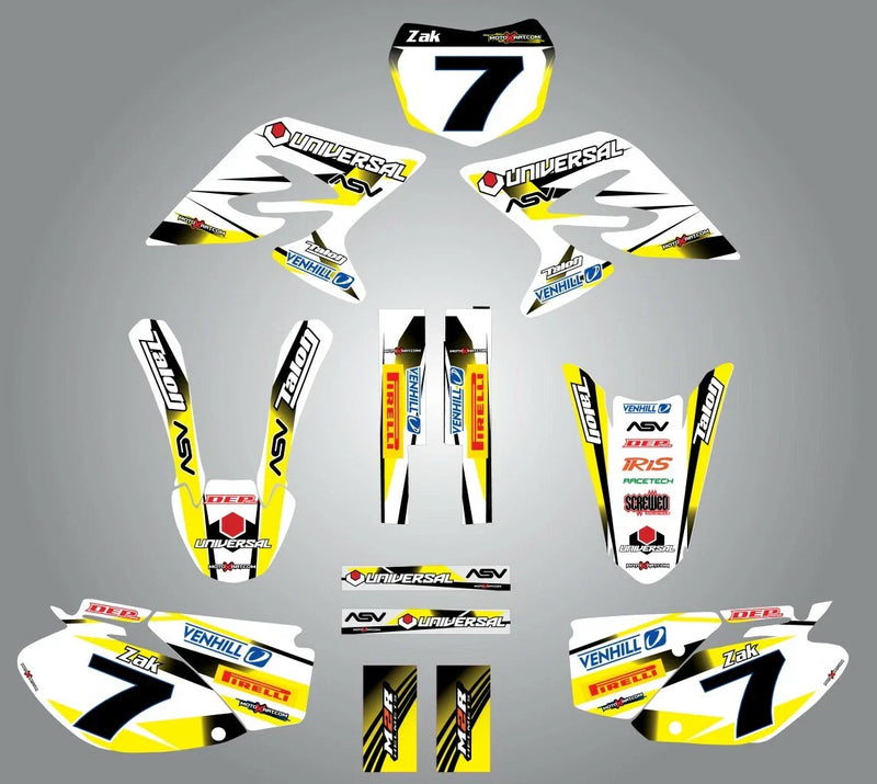 SUZUKI DRZ 110 Custom Graphic Kit - STORM (All Years)