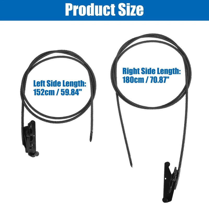 Ford F150 F250 F350 F450 2 x Car Sunroof Frame Glass Cables (2015-2023)