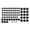 Harley Touring Road Street Glide 75X CNC Engine Bolt Topper Caps (2009-2023)