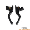 Harley Street Glide 3 Finger Brake & Clutch Hand Levers Black (2014-2023)