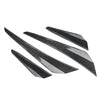 VW Golf 8 GTD GTE R Line Front Bumper Side Splitter (2020-2023)