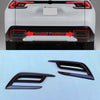 Toyota Grand Highlander Rear Bumper Fog Light Cover Trim Carbon Fiber (2024-2025)