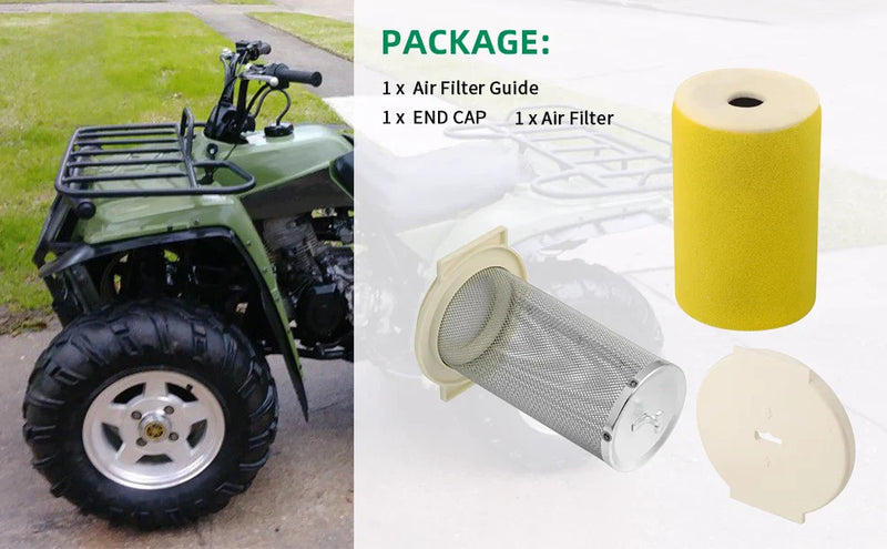 Yamaha Timberwolf Moto-4 250 YFB250 YFM250 Air Filter End Cap (1992–1995)