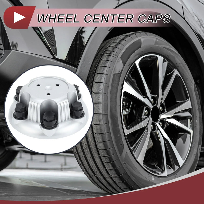 Chevrolet Suburban 1500 Silver Tone Plastic 1 Pc Wheel Center Caps (2000-2014)