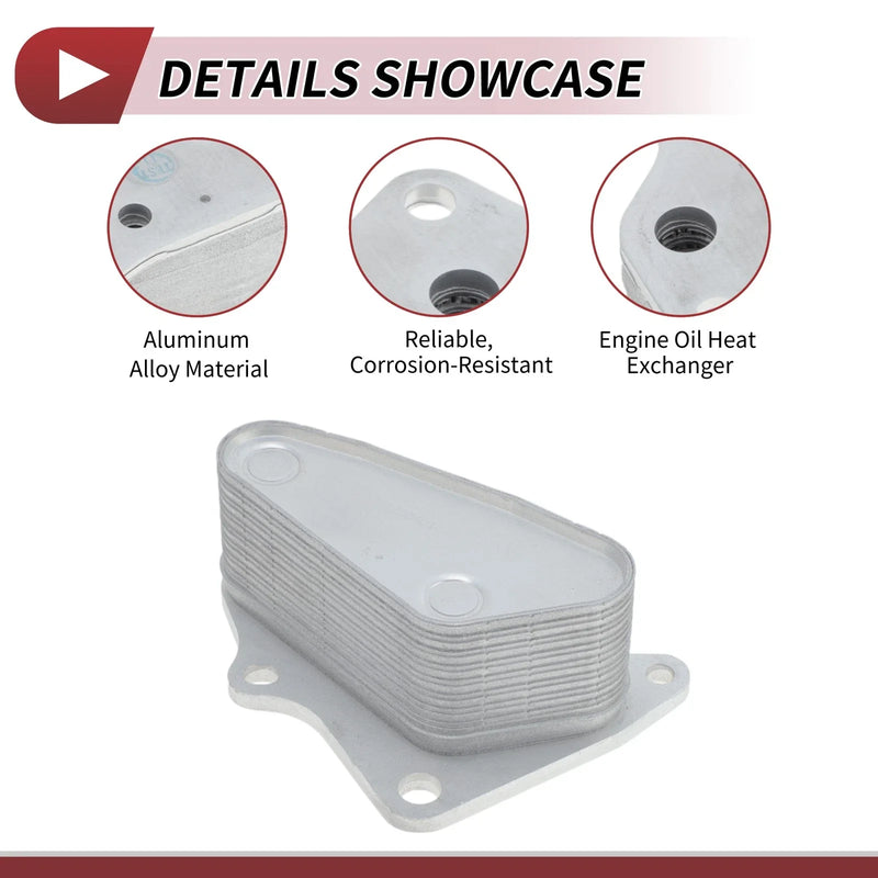 Chevrolet Malibu 1.5L Engine Oil Cooler (2016-2022)