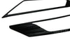 Mitsubishi Pajero Montero Sport Headlight Lamp Cover Trim Black (2019-2020)