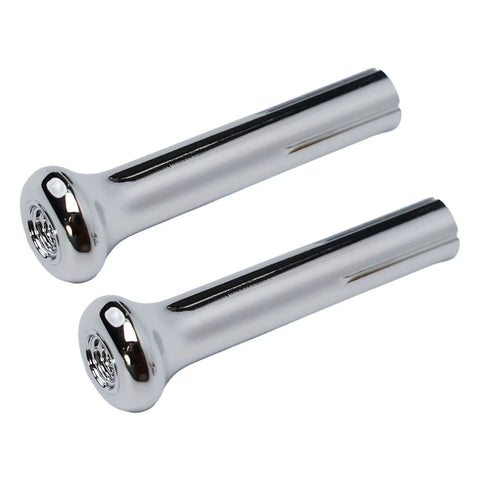 Chevrolet Buick Pontiac 2 x Door Lock Knobs Chrome (1971–1988)