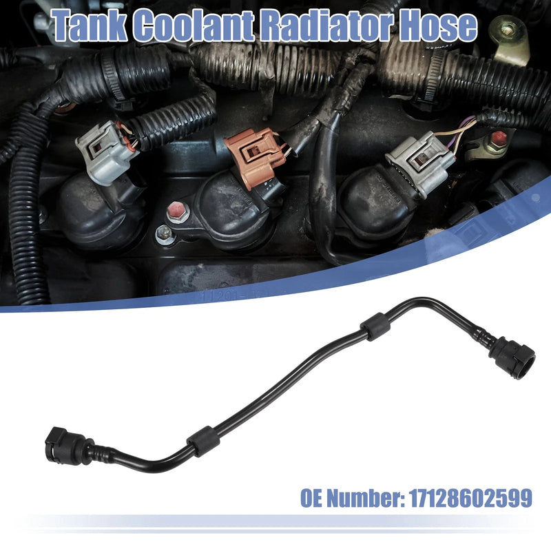BMW 530e Heater Hose Radiator Expansion Tank Pipe