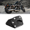 Honda Motorcycle - Black Kickstand Extension Pad