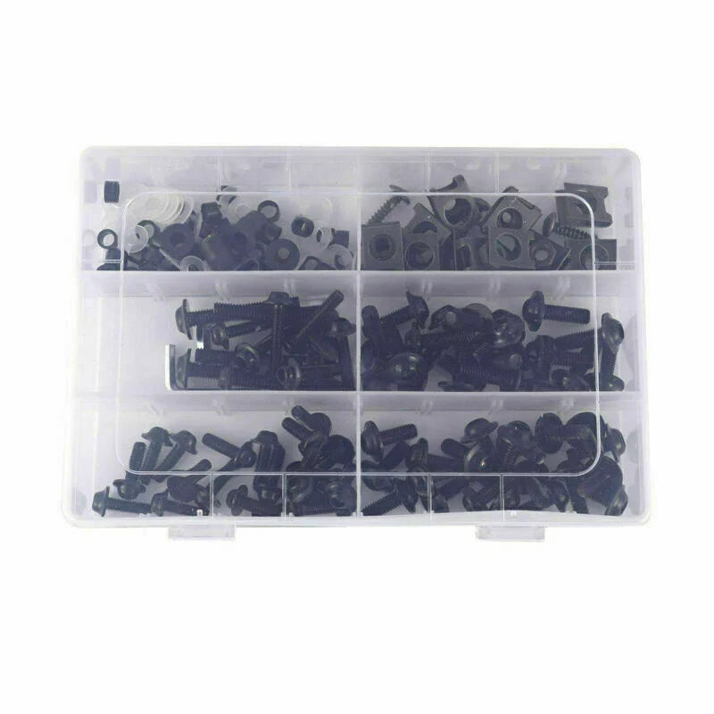 F2 177 x Black Fairing Bolts M5/M6 Trim