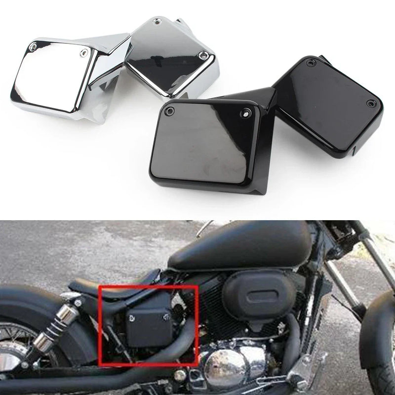 Honda Shadow VT750 2000-2009 Black Side Battery Cover Guard