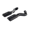 Harley Touring Electra Glide Black Rear Passenger Pedal Mounts (93-24)
