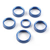 Ford F150 XLT (2015-2020) Blue 6x Air Conditioner Switch Knob Trim
