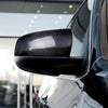 BMW X5 X6 2008-2013 Addon Real Carbon Fiber Side Wing Mirror Cover Caps Fit