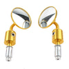 Universal Motorcycle CNC 7/8" Round Bar End Mirrors