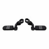 Harley Electra Glide Black Engine Guard Highway Bar Footpegs (1997-2008)
