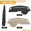 Peugeot 308 (2007-2013) Black Anti-Slip Dashboard Cover Mat
