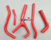 HONDA CR125 CR125R Red Silicone Heater Radiator Hose (1983)