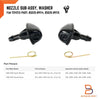 Toyota Hilux LN85 LN106 LN145 LN167 Windshield Washer Nozzle Jet (1984-2005)