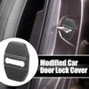 Dodge Charger (2016 - 2021) Black 4x Car Door Lock Latches Cover Protector