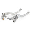 Yamaha FZ1 FZ6 FZ8 Chrome Aluminum Brake Clutch Levers (2001-2005)