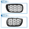 BMW 3 Series (2002-2005) Gloss Black Front Hood Bumper Grille