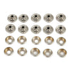 Boat Screw Kit 30pcs Snap Fastener Stainless Steel Awnings Cap Screw Kit